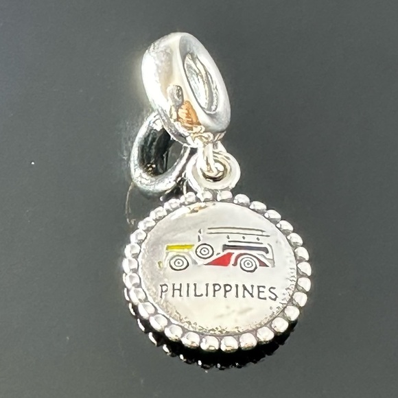 Pandora The Philippines Charm 925 Ale Silver With Gift Box #17 - Picture 1 of 6